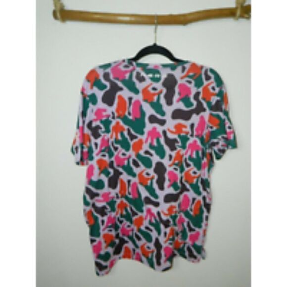 Adidas x N.E.R.D Pharrell Prime T-Shirt Multicolor Camo Mens Size Large - Picture 6 of 10